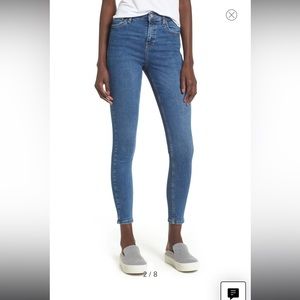 Jamie Indigo High Waist Skinny Jeans